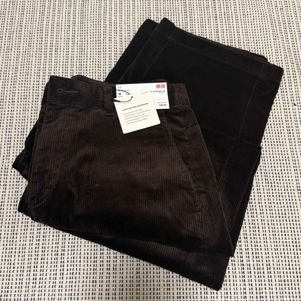 Women Corduroy Curve Pants